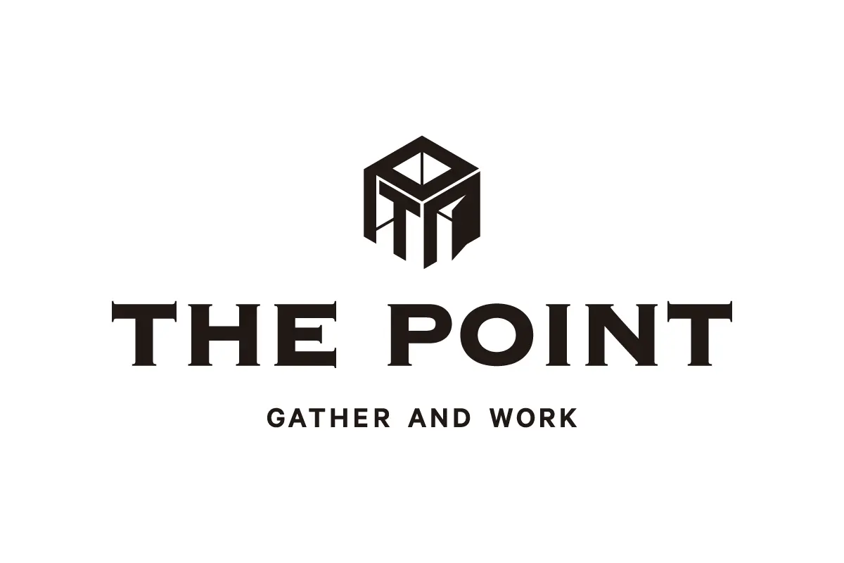 クリエイティブに働けるレンタルスペースの3rdPlace事業「THE POINT」:ロゴ